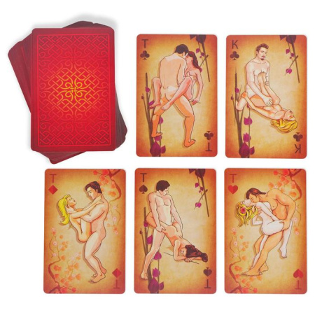 Игральные карты «КАМАСУТРА 18+» в горячем исполнении, 36 карт